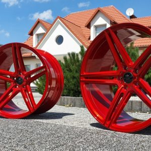 Forzza Bosan 10,5×20 5×120 ET37 Candy Red Lim Edition