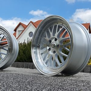 Forzza Spot 10,5×20 5×112 ET35 Silver Face Machined